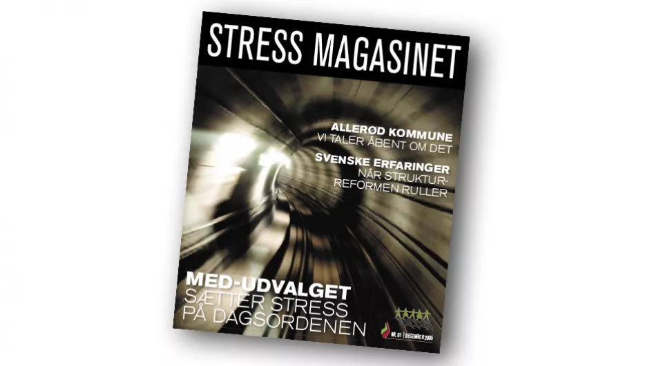 første udgave af stress magasinet