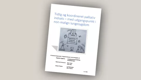 Tidlig og koordineret palliativ indsats