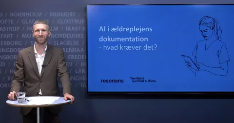Webinar om Ai i ældreplejen