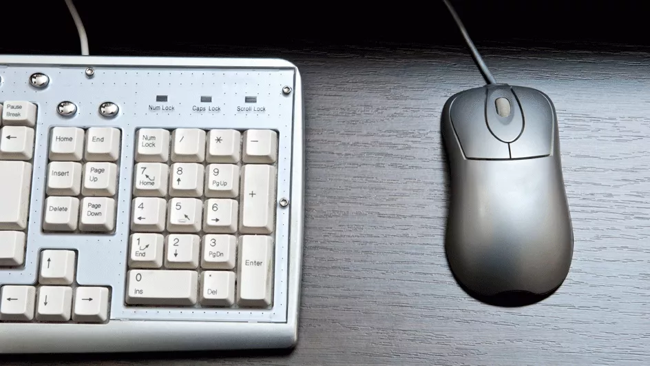 tastatur og mus