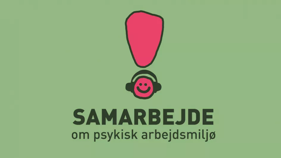 Samarbejde om psykisk arbejdsmiljø podcast logo