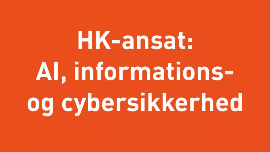 Kursus i AI og informations- og cybersikkerhed