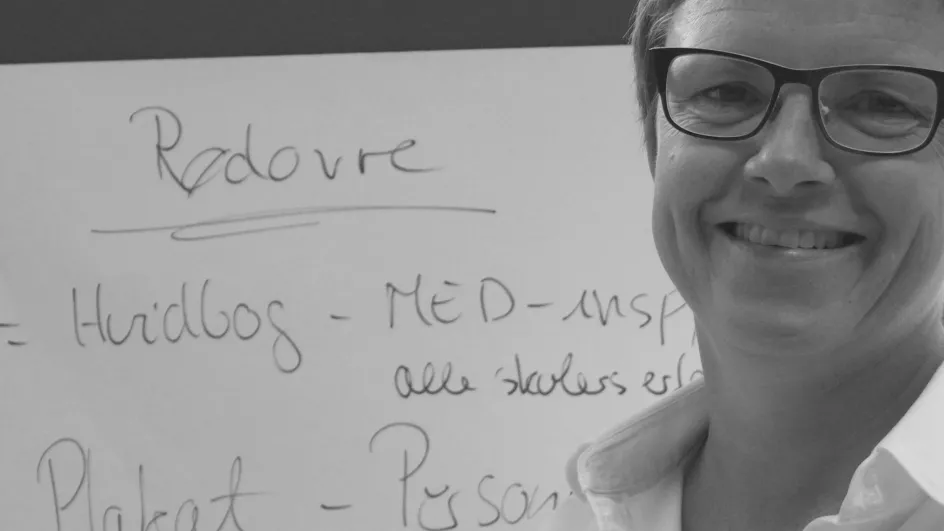 Skolefaglig konsulent Lene Rosendahl Mortensen slår på, at det er de små overkommelige ting, der i sidste ende gør den største forskel for arbejdsmiljøet.