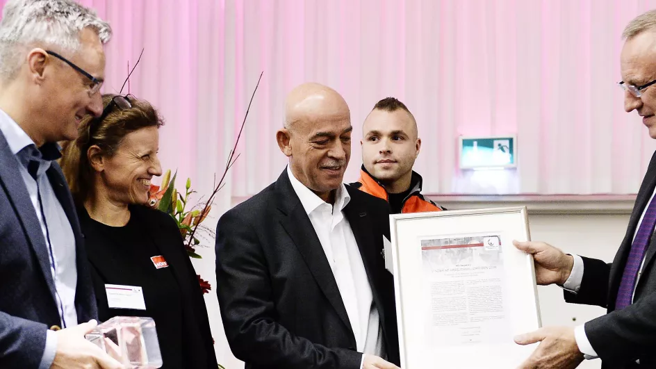 Lolland vandt Arbejdsmiljøprisen for godt psykisk arbejdsmiljø